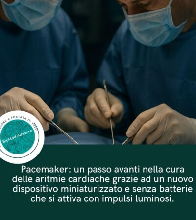 Pacemaker: il futuro della cardiologia è grande quanto un chicco di riso